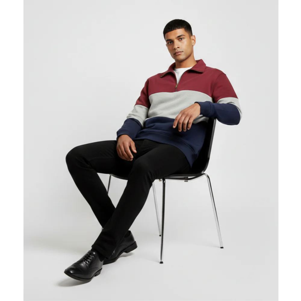 96 Colorblock Sweatshirt - Image 1